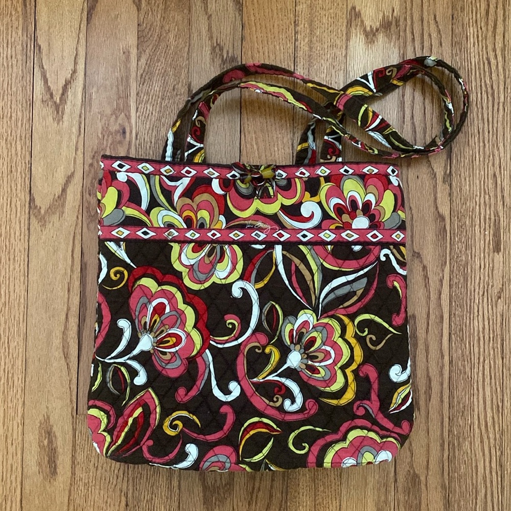 Vera Bradley Tote Bag: Pattern: Puccini : EUC